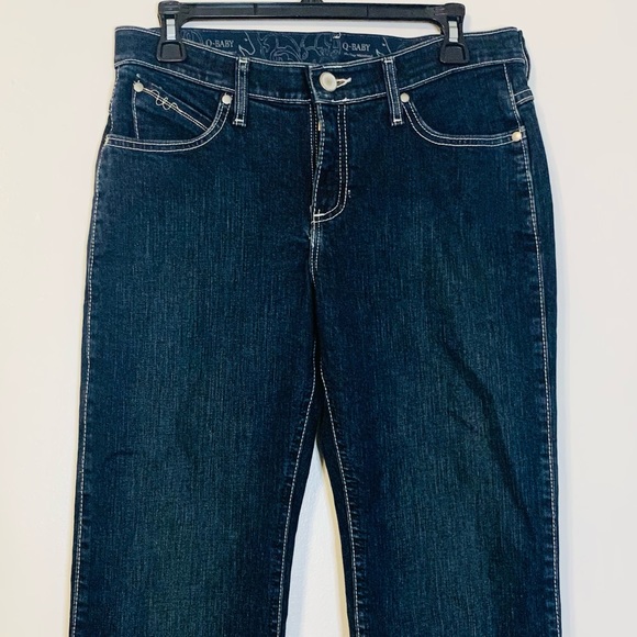 Wrangler Q Baby Mid Rise Boot Cut Jeans 5/6 X 30 - Picture 5 of 16